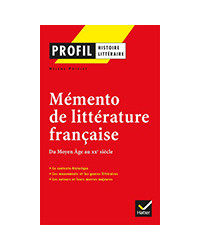 Profil - Memento de la littérature française